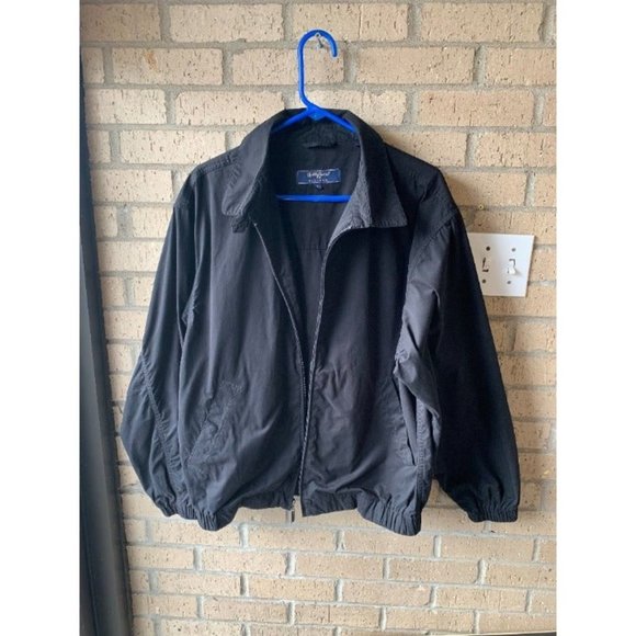 Bobby Jones Jackets & Coats Bobby Jones Players Mens Large Windbreaker Jacket Black